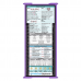 WhiteCoat Clipboard® Trifold - Lilac Physical Therapy Edition